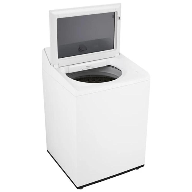 LG 5.6 Cu. Ft. High Efficiency Top Load Agitator Washer (WT8205CW) - Alpine White