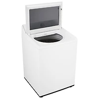 LG 5.6 Cu. Ft. High Efficiency Top Load Agitator Washer (WT8205CW) - Alpine White