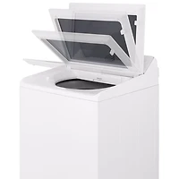 LG 5.6 Cu. Ft. High Efficiency Top Load Agitator Washer (WT8205CW) - Alpine White