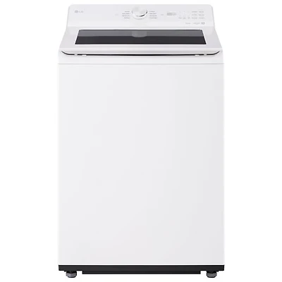 Laveuse à chargement par le haut haute efficacité de 5,8 pi³ avec agitateur de LG (WT8200CW) - Blanc alpin