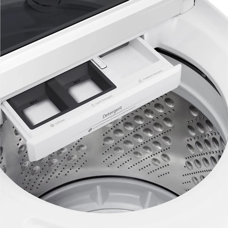 Laveuse à chargement par le haut haute efficacité de 5,8 pi³ avec pulsateur de LG (WT8200CW) - Blanc alpin