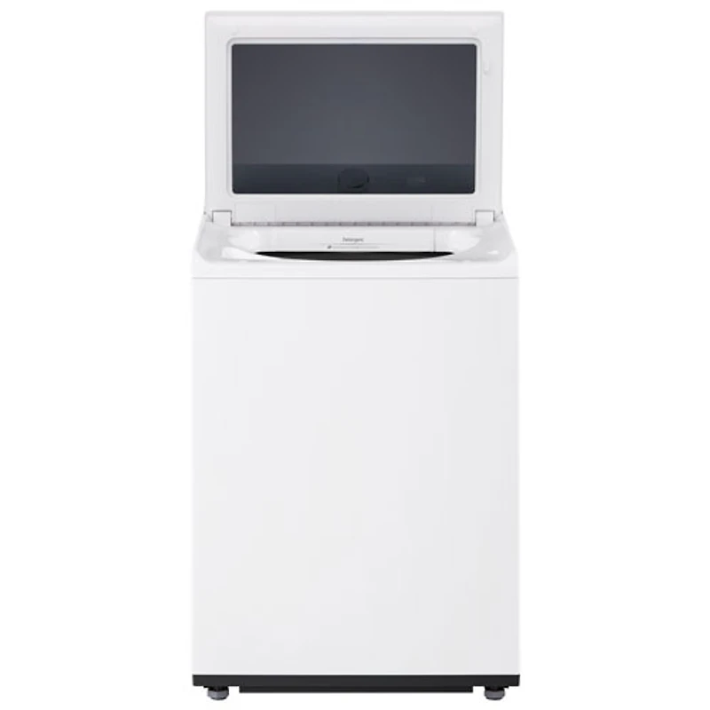 Laveuse à chargement par le haut haute efficacité de 5,8 pi³ avec pulsateur de LG (WT8200CW) - Blanc alpin