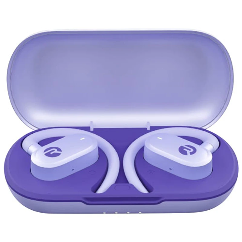 Écouteurs boutons 100 % sans fil ouverts à isolation sonore Everyday de Raycon - Violet