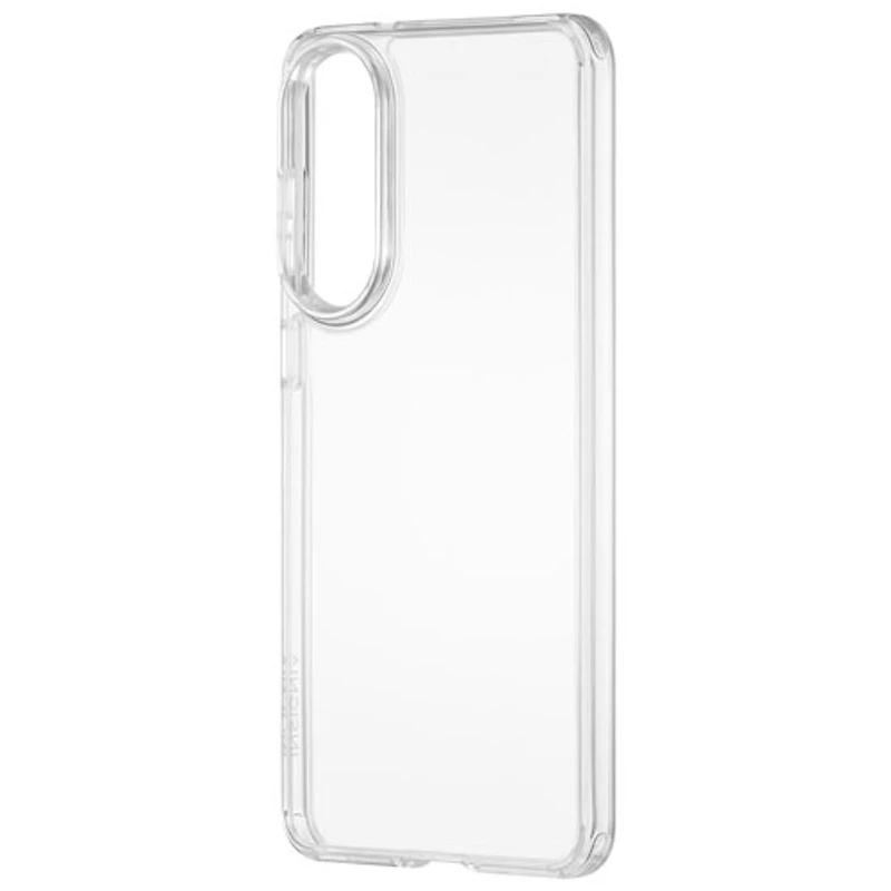 Étui rigide ajusté d'Insignia pour Galaxy S25 Edge - Transparent
