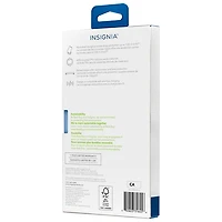Étui rigide ajusté d'Insignia pour Galaxy S25 Edge - Transparent