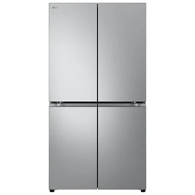 Réfrigérateur à deux portes de 23,6 pi³ de 36 po de LG (LF24C8200S) - Acier inoxydable