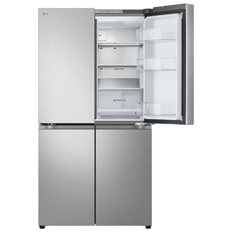 Réfrigérateur à deux portes de 23,6 pi³ de 36 po de LG (LF24C8200S) - Acier inoxydable