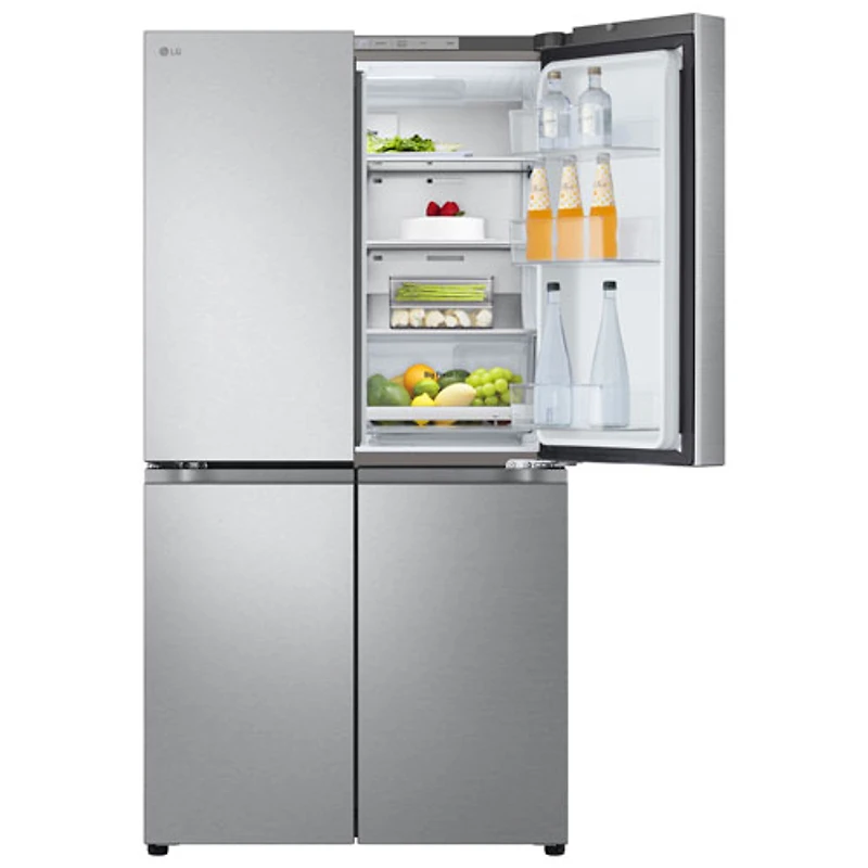 Réfrigérateur à deux portes de 23,6 pi³ de 36 po de LG (LF24C8200S) - Acier inoxydable