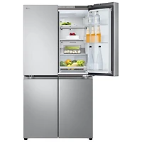 Réfrigérateur à deux portes de 23,6 pi³ de 36 po de LG (LF24C8200S) - Acier inoxydable