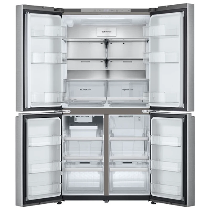 Réfrigérateur à deux portes de 23,6 pi³ de 36 po de LG (LF24C8200S) - Acier inoxydable
