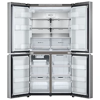 Réfrigérateur à deux portes de 23,6 pi³ de 36 po de LG (LF24C8200S) - Acier inoxydable