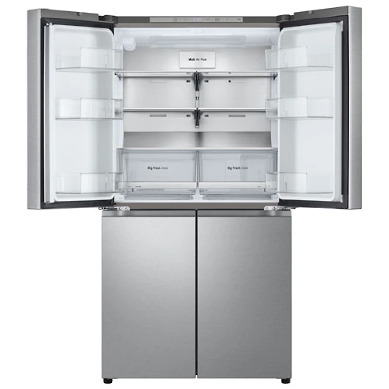 Réfrigérateur à deux portes de 23,6 pi³ de 36 po de LG (LF24C8200S) - Acier inoxydable