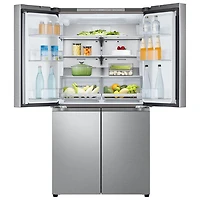 Réfrigérateur à deux portes de 23,6 pi³ de 36 po de LG (LF24C8200S) - Acier inoxydable