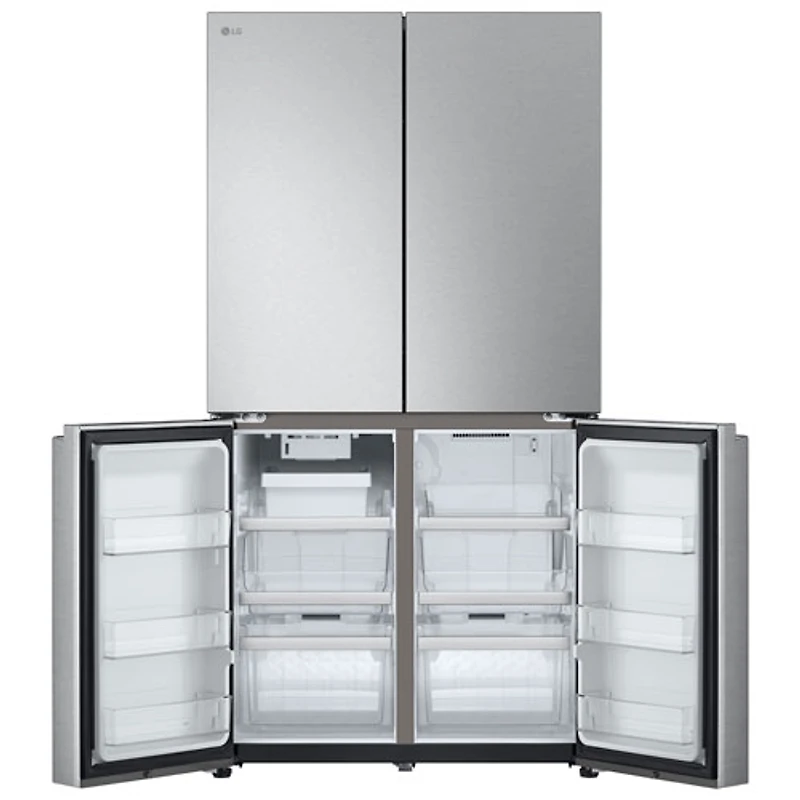 Réfrigérateur à deux portes de 23,6 pi³ de 36 po de LG (LF24C8200S) - Acier inoxydable