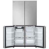 Réfrigérateur à deux portes de 23,6 pi³ de 36 po de LG (LF24C8200S) - Acier inoxydable