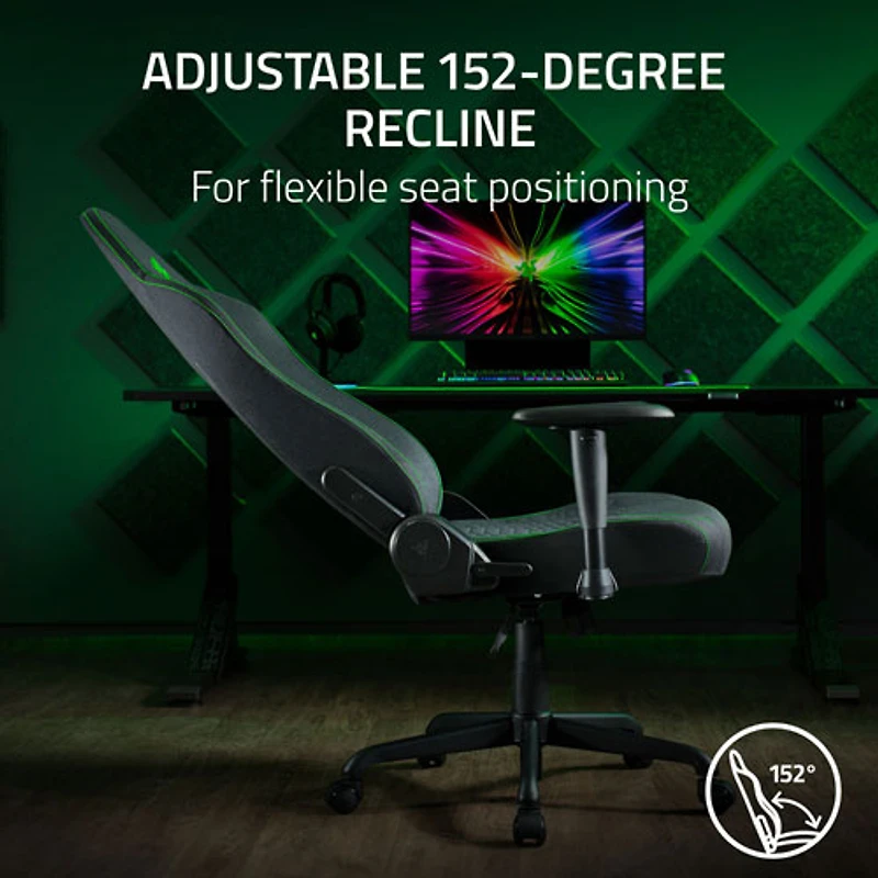 Razer Iskur V2 X Ergonomic Fabric Gaming Chair - Black