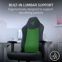 Razer Iskur V2 X Ergonomic Fabric Gaming Chair - Black