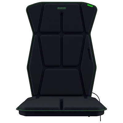Coussin de fauteuil de jeu à effets haptiques HD Freyja Sensa de Razer - Noir