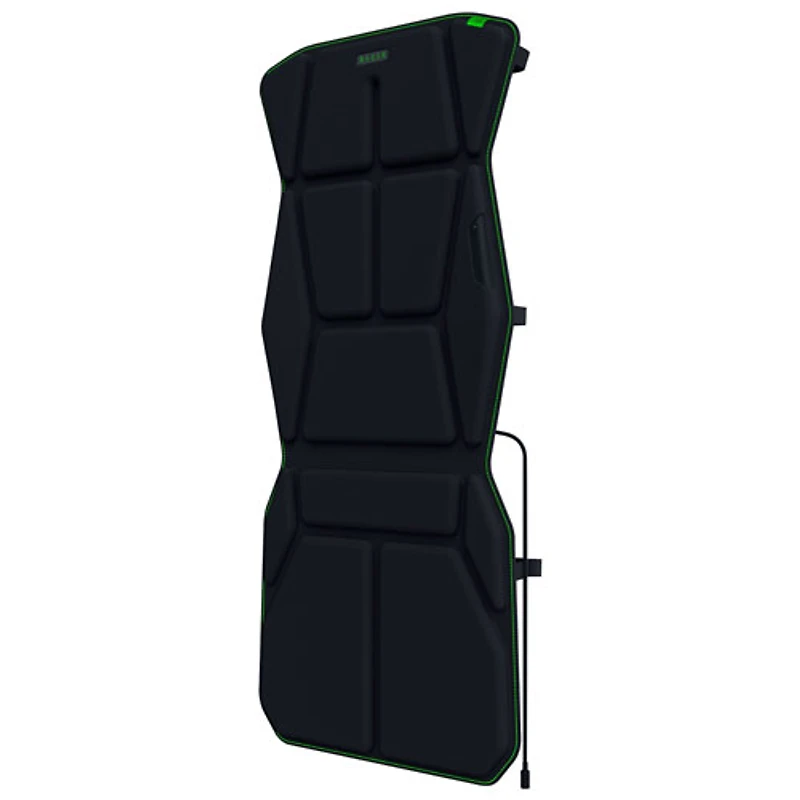 Coussin de fauteuil de jeu à effets haptiques HD Freyja Sensa de Razer - Noir