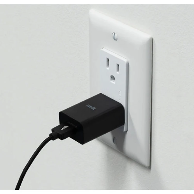 LOGiiX Power Cube Classic 12W USB-A Wall Charger - Black