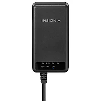 Adaptateur c.a. universel 22,5 W d'Insignia avec 7 embouts et USB-A (NS-UNI22WAC-C)