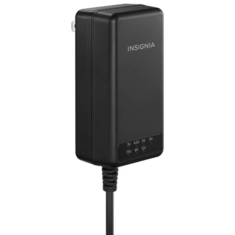 Adaptateur c.a. universel 22,5 W d'Insignia avec 7 embouts et USB-A (NS-UNI22WAC-C)