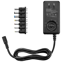 Adaptateur c.a. universel 22,5 W d'Insignia avec 7 embouts et USB-A (NS-UNI22WAC-C)