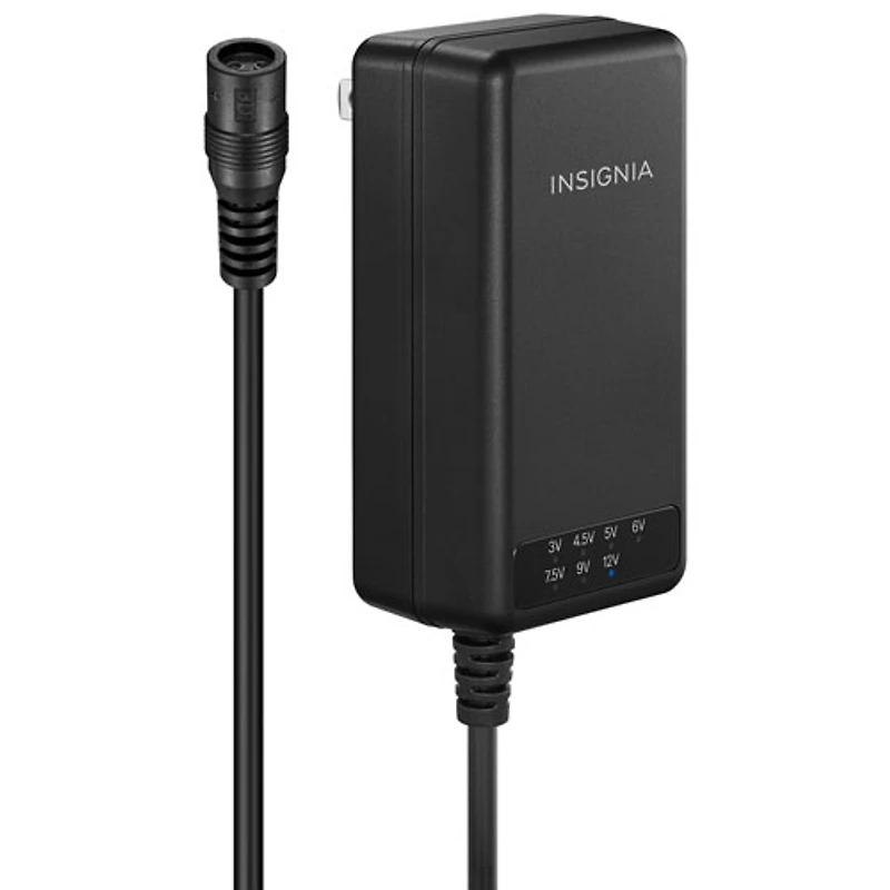 Adaptateur c.a. universel 22,5 W d'Insignia avec 7 embouts et USB-A (NS-UNI22WAC-C)