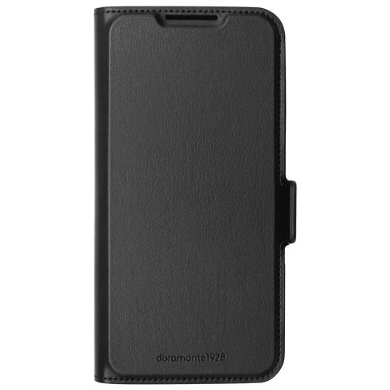 Dbramante1928 Oslo Pro Flip Cover Case for Galaxy S25 Edge - Black
