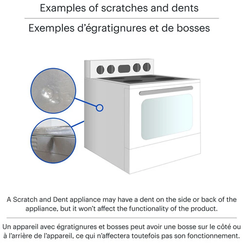 Open Box - GE 30" 5.0 Cu. Ft. Freestanding Electric Coil Top Range (JCBS350SVSS) - Stainless Steel - Scratch & Dent