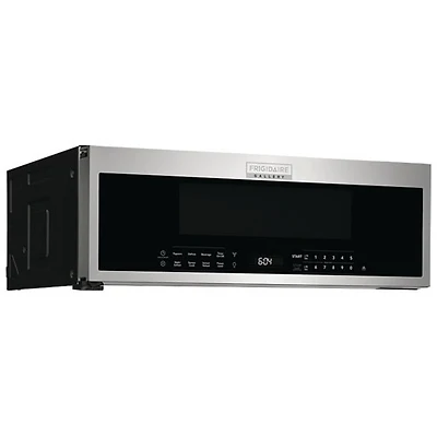 Boîte ouverte - Four à micro-ondes à hotte intégrée Gallery de Frigidaire - 1,2 pi³ - Acier inoxydable antiempreinte - Parfait état