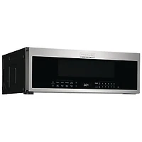 Boîte ouverte - Four à micro-ondes à hotte intégrée Gallery de Frigidaire - 1,2 pi³ - Acier inoxydable antiempreinte - Parfait état