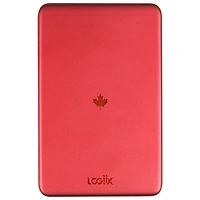 Chargeur portable USB-C de 5000 mAh et 20 W Piston Power Slim Mag de Logiix avec MagSafe - Rouge Canada
