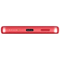 Chargeur portable USB-C de 5000 mAh et 20 W Piston Power Slim Mag de Logiix avec MagSafe - Rouge Canada