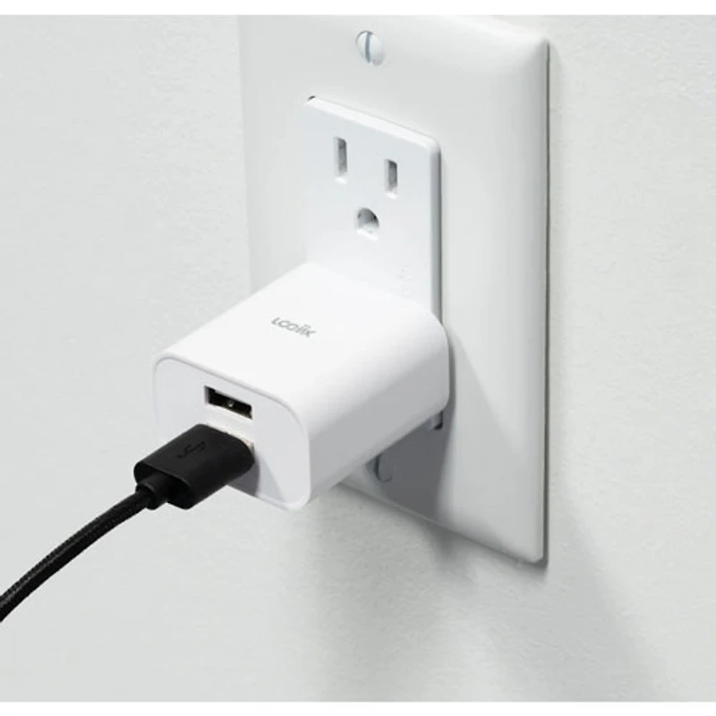 LOGiiX Power Cube Classic Duo 12W Dual USB-A Wall Charger - White