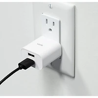 LOGiiX Power Cube Classic Duo 12W Dual USB-A Wall Charger - White