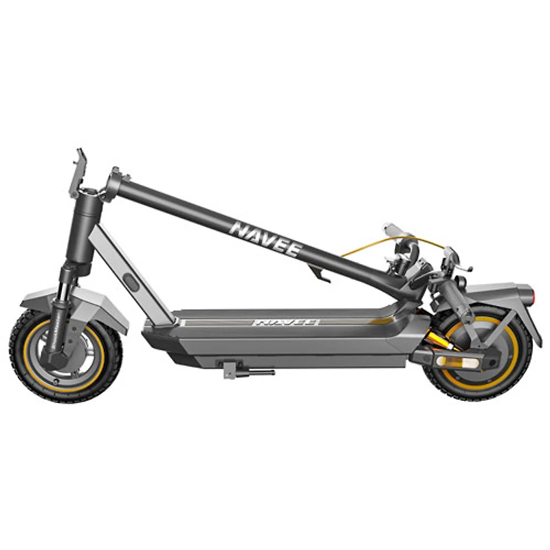 Navee GT3 Pro Electric Scooter (1000W Motor / Up to 60km Range / 32km/h Top Speed) - Grey