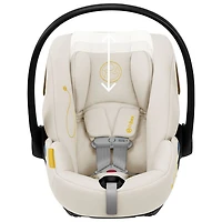 Siège d'auto pour bébé orienté vers l'arrière Cloud G Lux Comfort Extend de Cybex - Beige coquillage