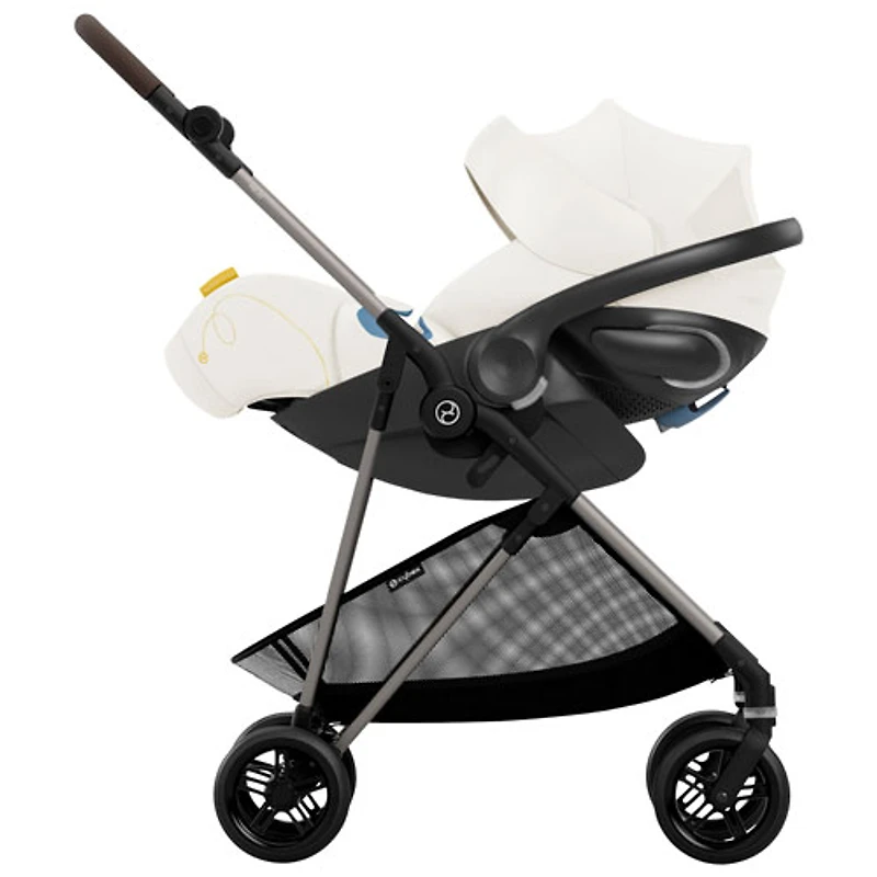 Siège d'auto pour bébé orienté vers l'arrière Cloud G Lux Comfort Extend de Cybex - Beige coquillage