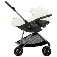 Siège d'auto pour bébé orienté vers l'arrière Cloud G Lux Comfort Extend de Cybex - Beige coquillage