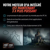 Portable de jeu de 16 po Blade de Razer - Noir (Ryzen AI 9 HX 370 d'AMD/RAM 64 Go/SSD 4 To/RTX 5090)