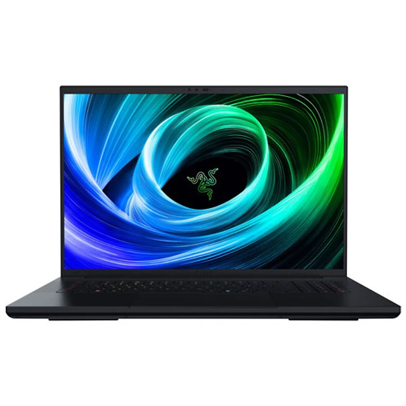 Portable de jeu de 18 po Blade de Razer - Noir (Core Ultra 9 275HX d'Intel/RAM 32 Go/SSD 1 To/RTX 5070 Ti)