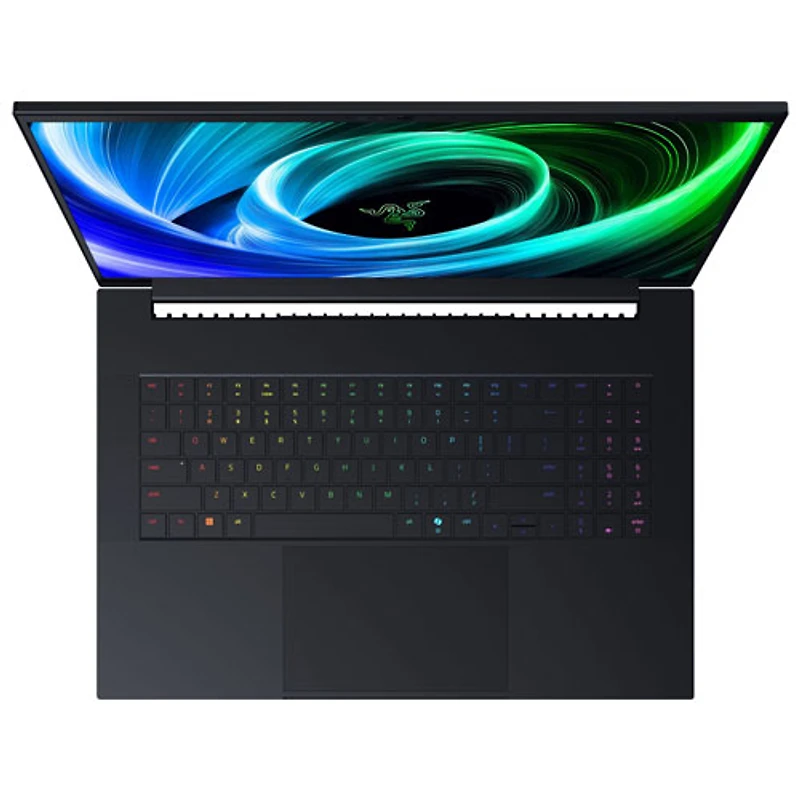 Portable de jeu de 18 po Blade de Razer - Noir (Core Ultra 9 275HX d'Intel/RAM 32 Go/SSD 1 To/RTX 5070 Ti)
