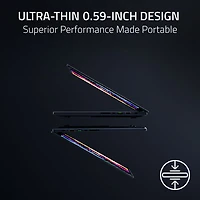 Portable Copilot+ PC de 16 po Blade de Razer - Noir (Ryzen AI 9 365 d’AMD/mémoire vive de 32 Go/disque SSD de 1 To/RTX 5070 Ti/Windows 11)