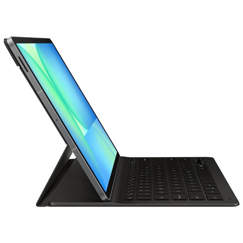 Samsung Book Cover Keyboard Slim Case with AI Key for Galaxy S10 FE+ (Plus) - Black