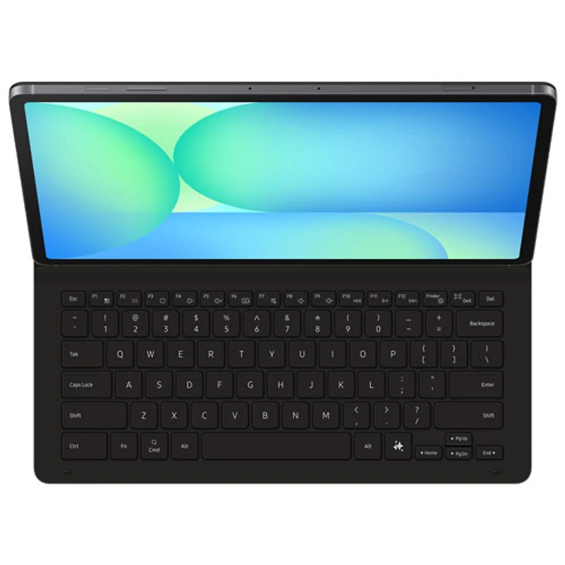 Samsung Book Cover Keyboard Slim Case with AI Key for Galaxy S10 FE+ (Plus) - Black