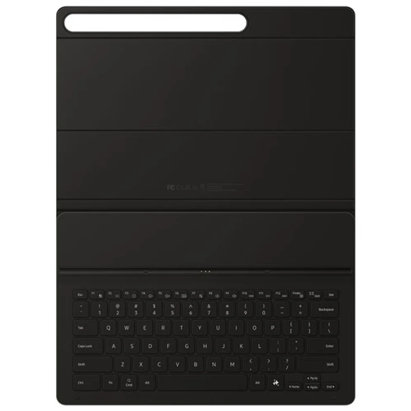 Samsung Book Cover Keyboard Slim Case with AI Key for Galaxy S10 FE+ (Plus) - Black