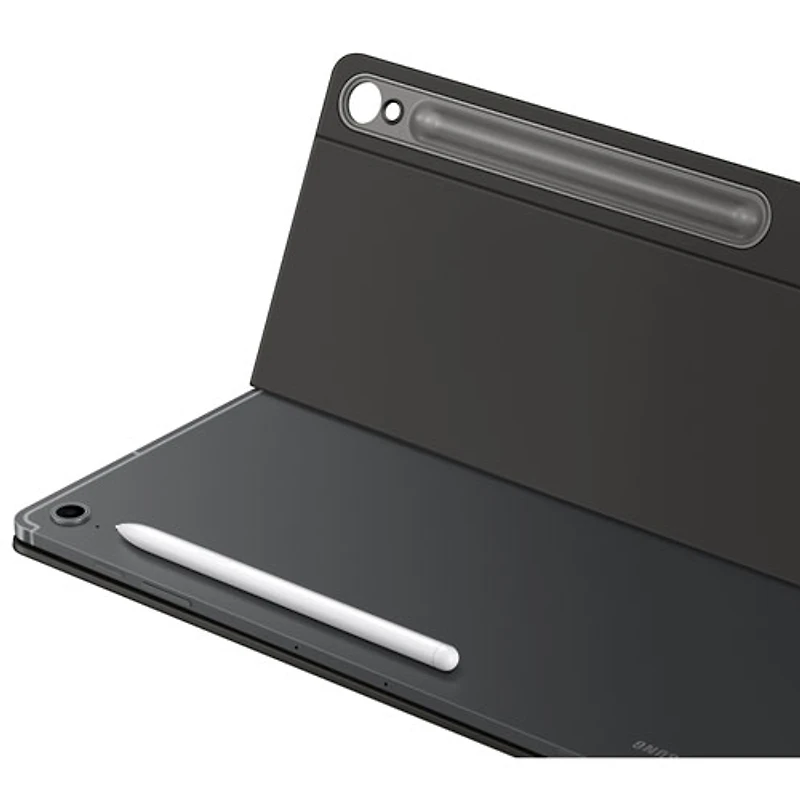 Samsung Book Cover Keyboard Slim Case with AI Key for Galaxy S10 FE+ (Plus) - Black
