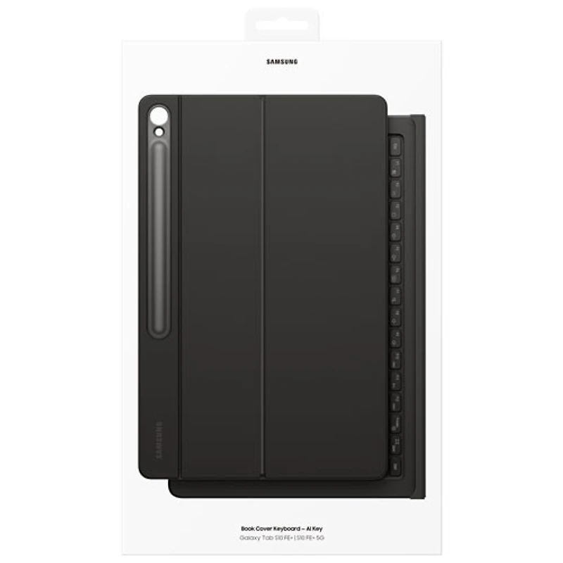 Couverture-clavier Book Cover de Samsung avec touche AI pour Galaxy S10 FE+ (Plus) - Noir