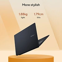 Portable Vivobook de 16 po d'ASUS - Bleu calme (Ryzen AI 7 350 d'AMD/RAM 16 Go/SSD 1 To)